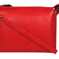 Calfnero Genuine Leather Women's Sling Bag (71967-Red)