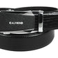 Calfnero Genuine Leather Men's Belt (CB-05-Black)