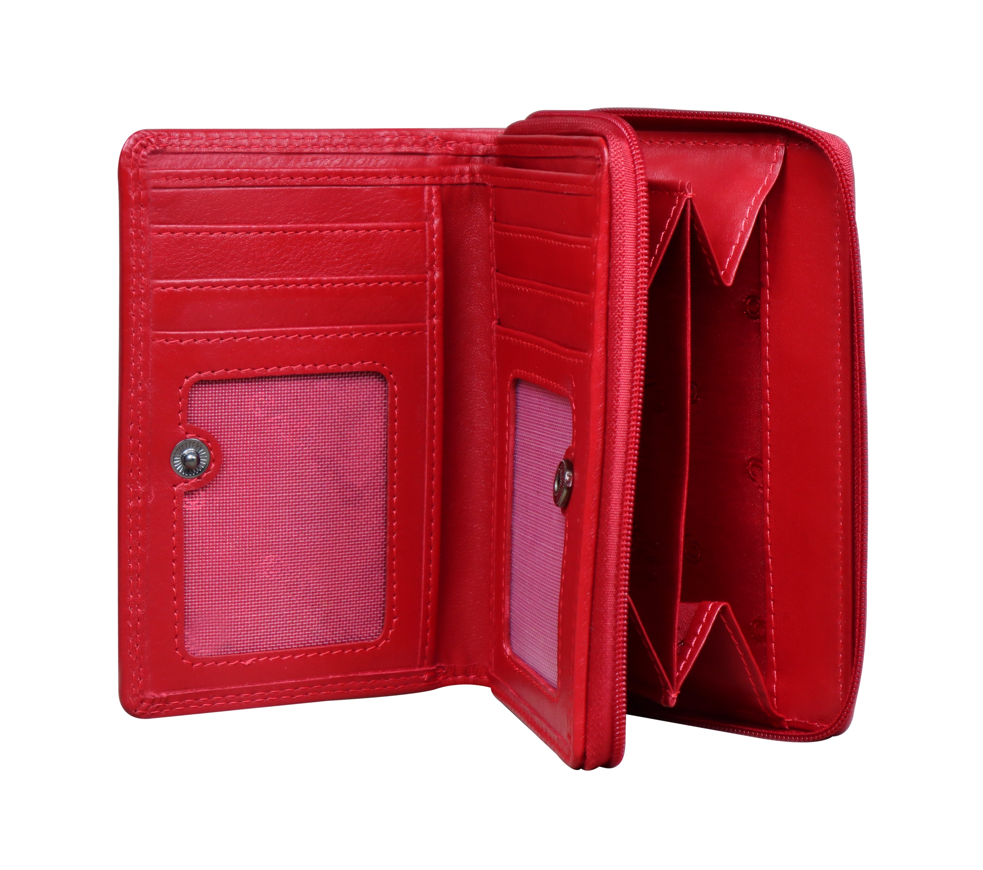 Luxury Women's combo-"willy" Sleek Wallet & "Toby" Classic Keychain