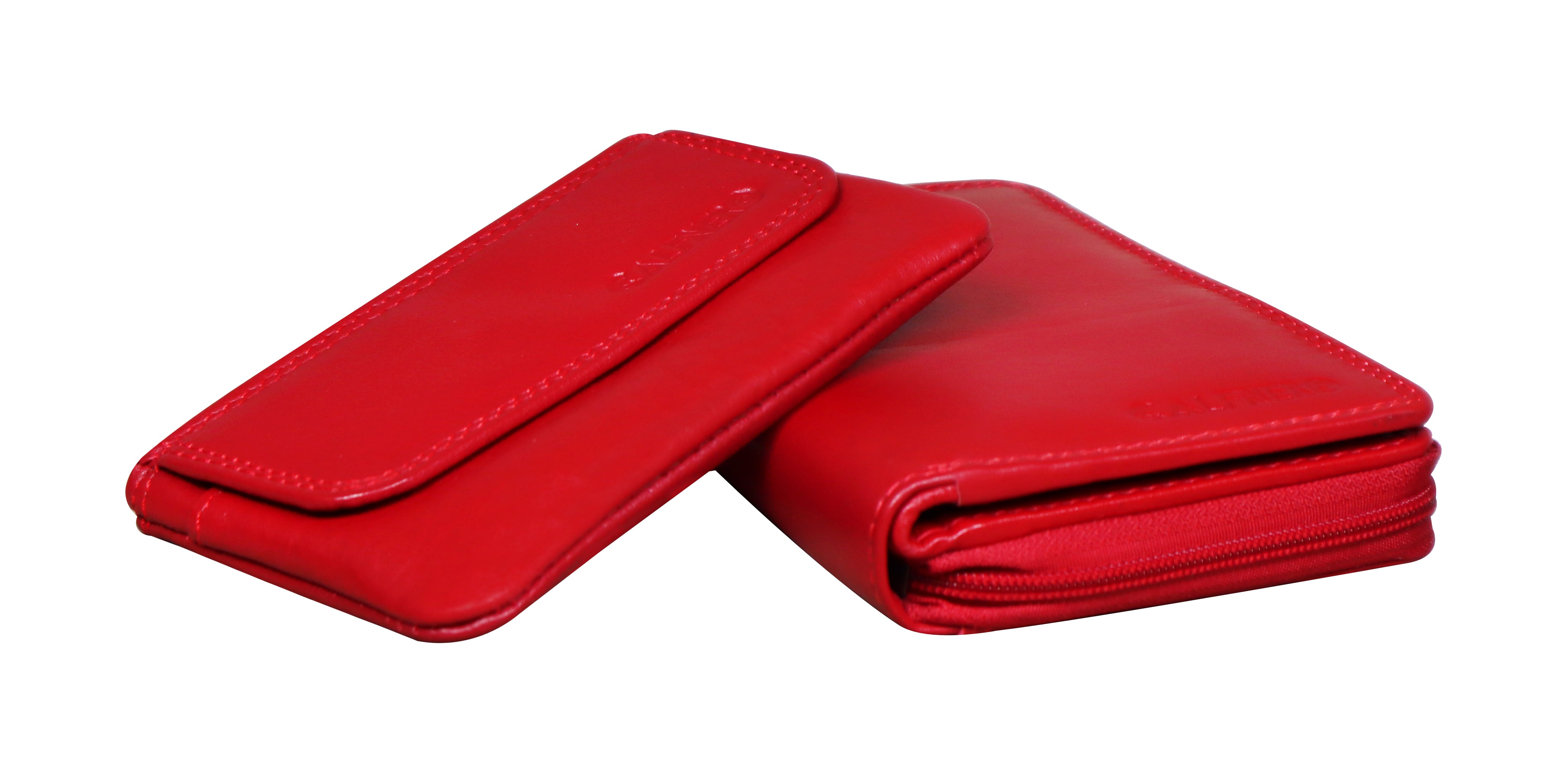 Luxury Women's combo-"willy" Sleek Wallet & "Toby" Classic Keychain