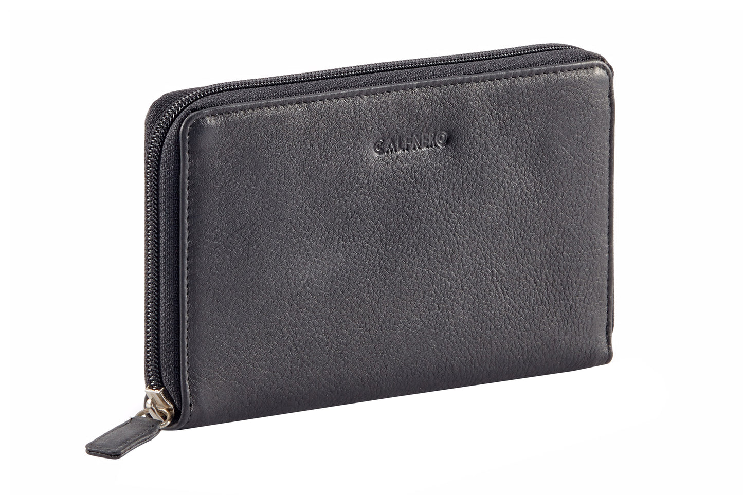 Calfnero Genuine Leather Women's Wallet (270312-black)