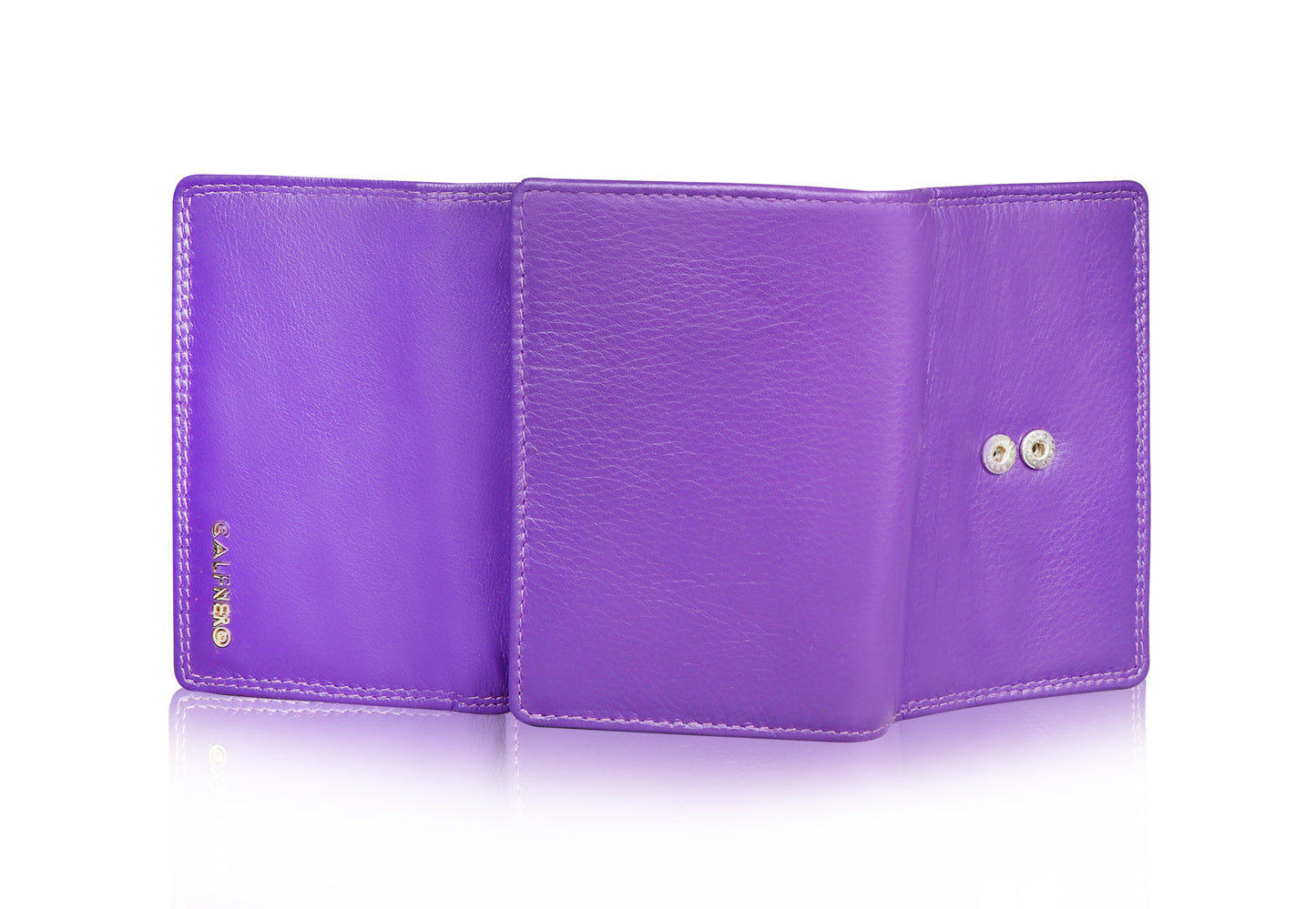 Calfnero Genuine Leather Women's wallet (2312-Brinjal)