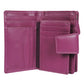 Calfnero Genuine Leather Women's wallet (2314-Pink)
