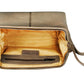Calfnero Genuine Leather Toiletry Bag Shaving Kit Bag (7133-Beige)