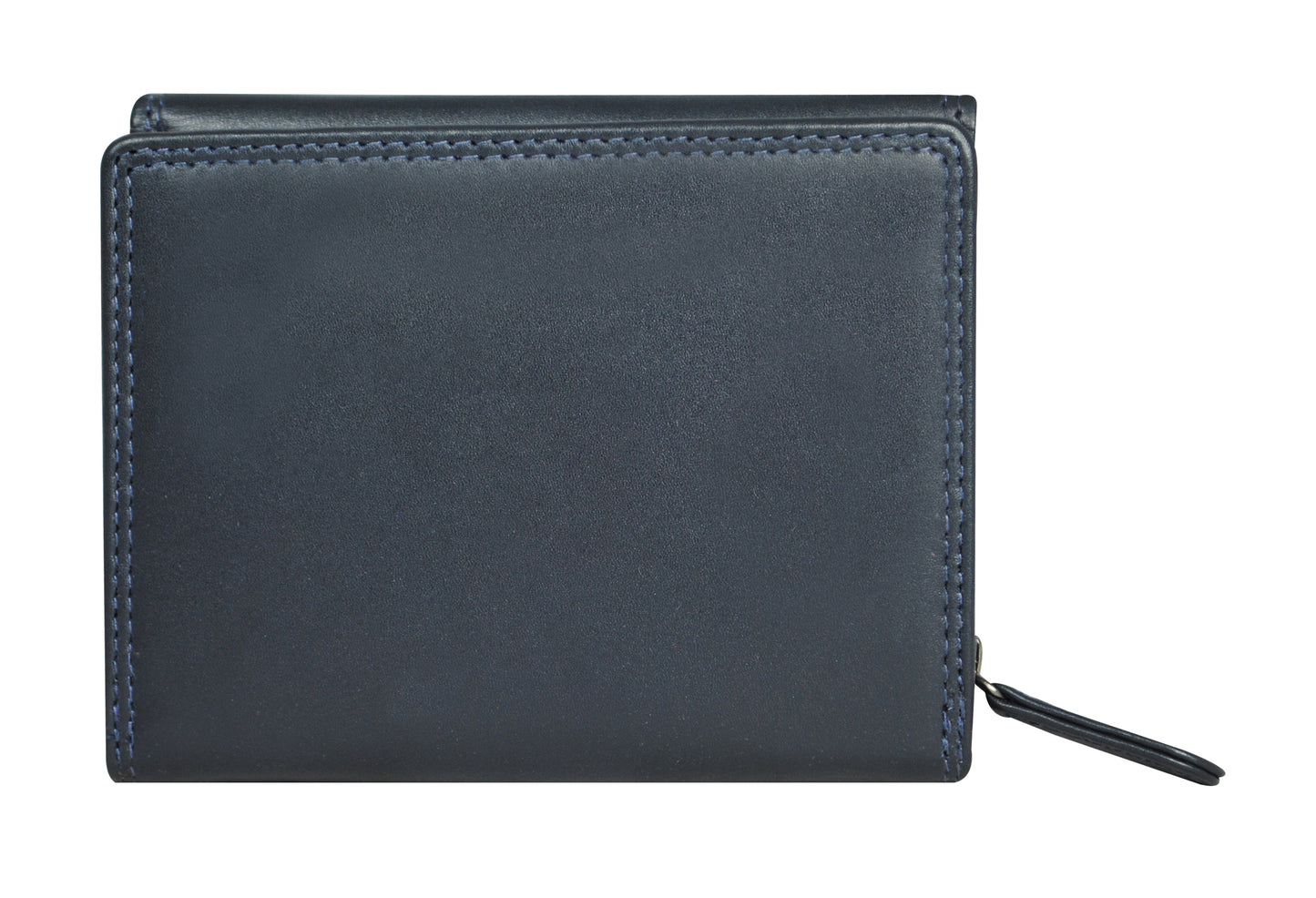 Calfnero Genuine Leather Women's Wallet (L-02-Navy)