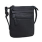 Calfnero Genuine Leather Women's Sling Bag (LV-01-Black)