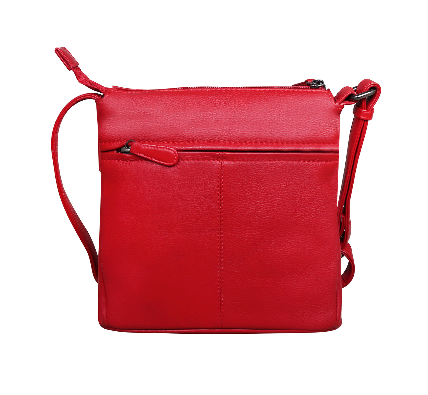 Calfnero Genuine Leather Women's Sling Bag (LV-01-Red)