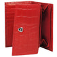 Calfnero Genuine Leather Women's Wallet (LW-71-Red)