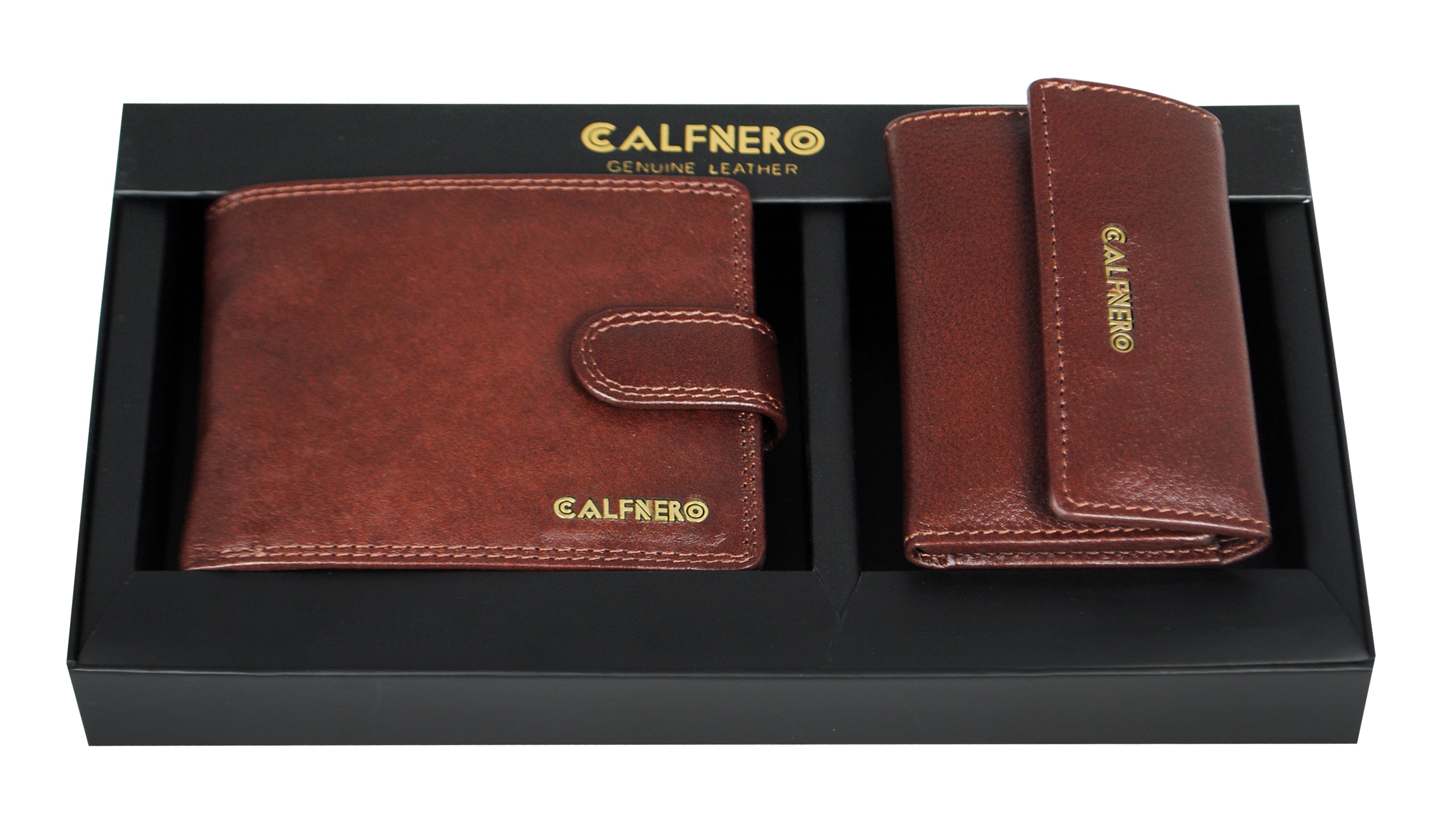 Calfnero Genuine Leather Men's Combo (MC-04-Kara)