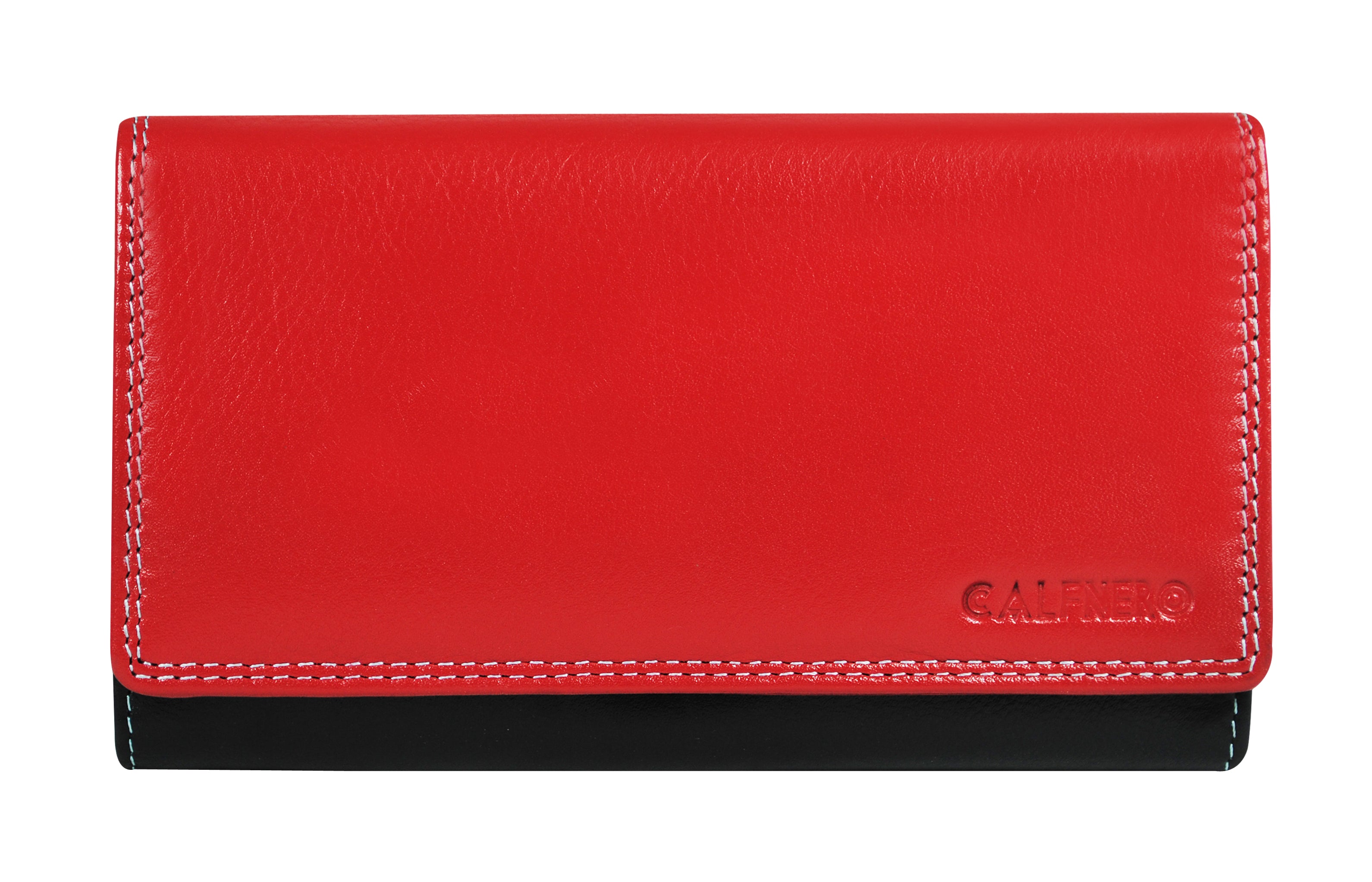 Cassetta |Red coin purse with flap