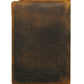 Calfnero Genuine Leather Passport Wallet-Passport Holder (P10-Tan-Hunter)