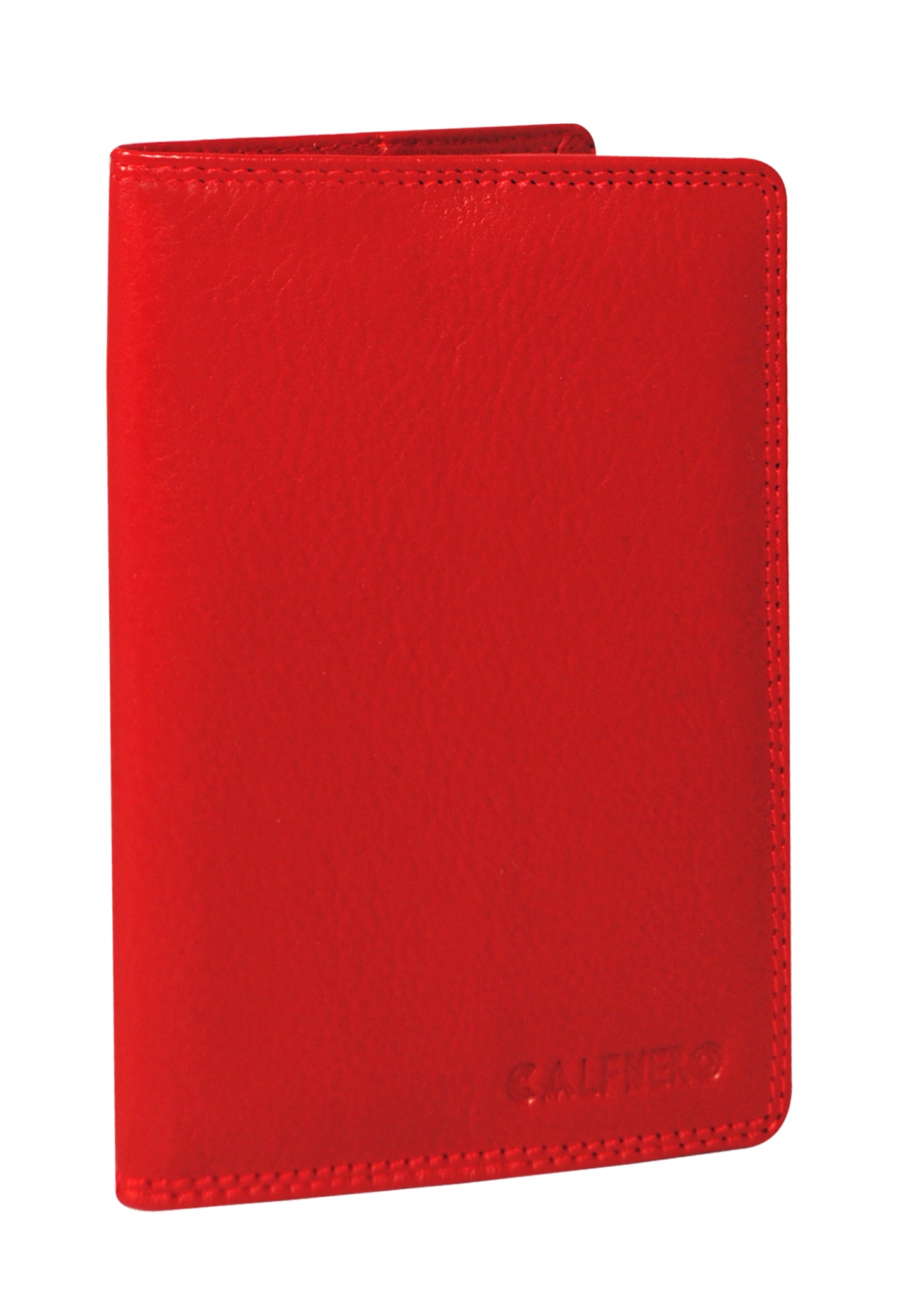 Calfnero Genuine Leather Passport Wallet-Passport Holder (P10-Red)