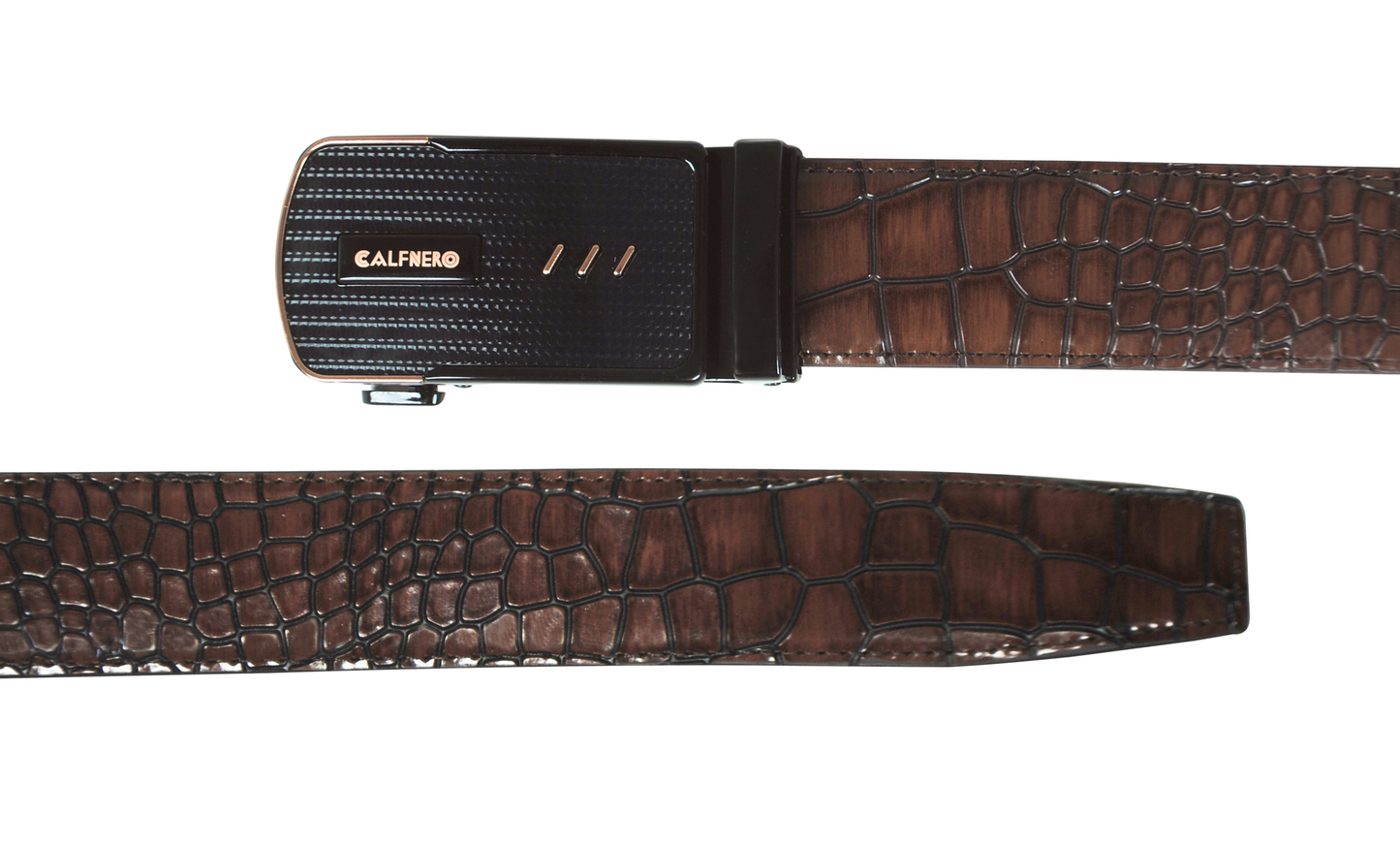Calfnero Genuine Leather Men's Belt (CB-07-Brown-Coco)