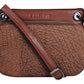 Calfnero Genuine Leather Women's Sling Bag (WS-04-Cognac)