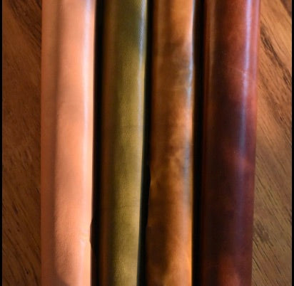 VT leather texture close-up